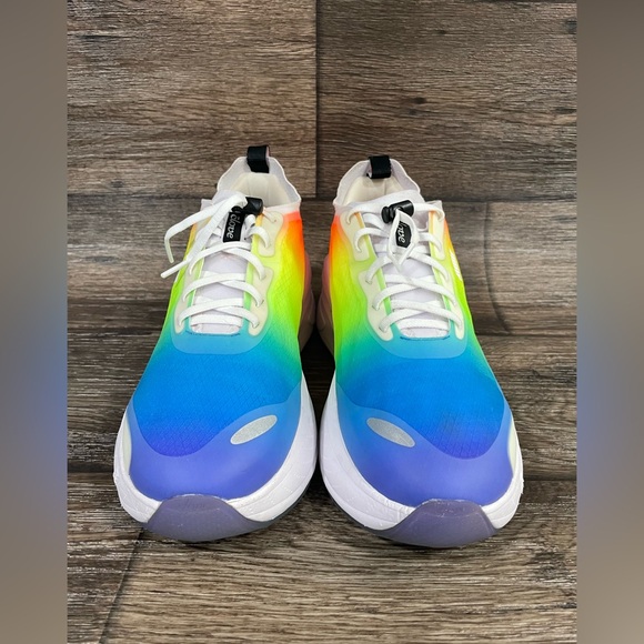 Clove Shoes | White And Rainbow Clove Pride Womens Sz‎ 10.5 Men’s Sz 9 - Picture 2 of 12